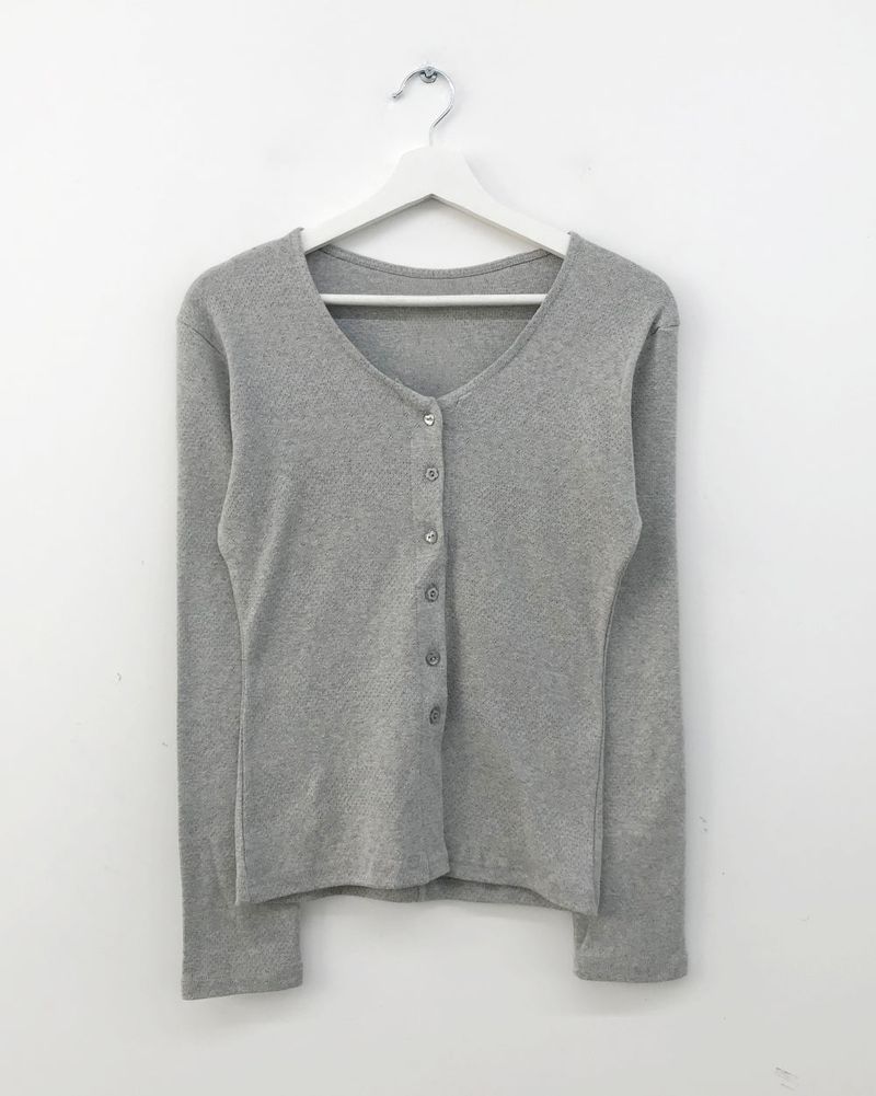Lavande Punching Cardigan (3color)
