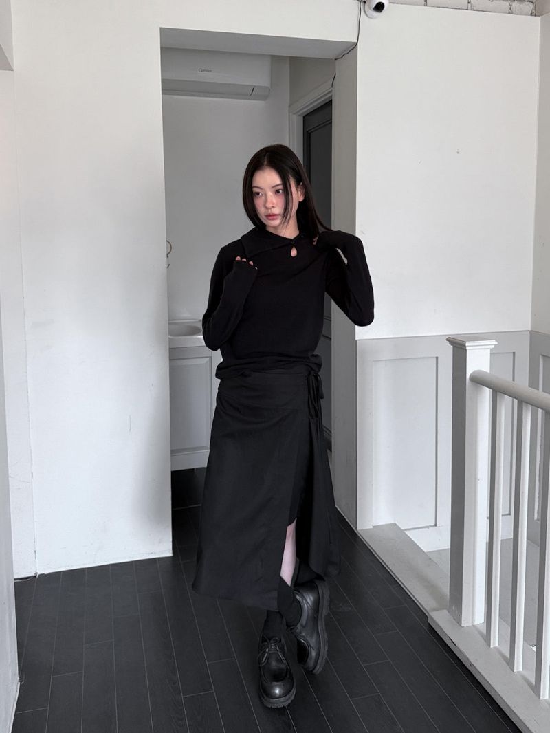  CUTTING DRAPE SKIRT