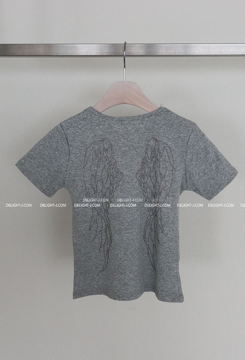 Wing-Cubic Short-Sleeved T-shirt