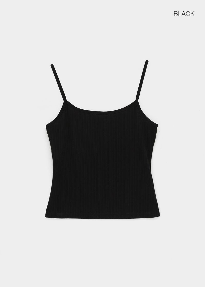 [MADE] Fluffy Layered Ribbed Sleeveless Top (Set Available)