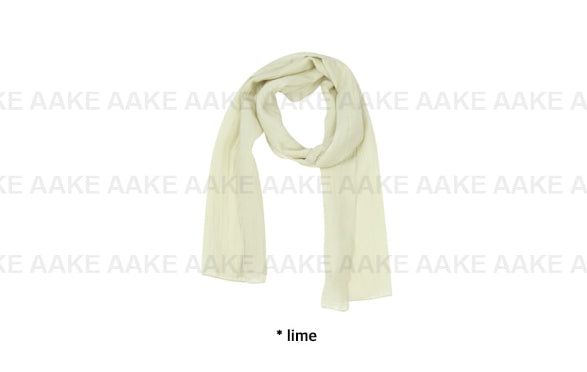 CRINKLE FRENCH SCARF