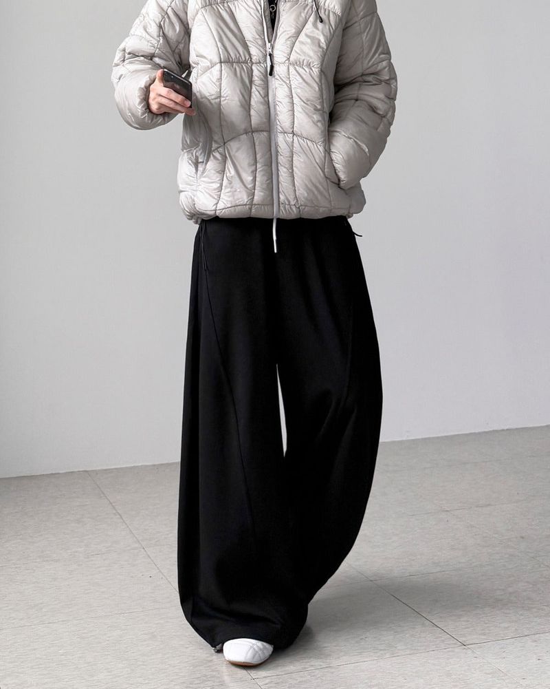 YOURNUS Curved Training Pants