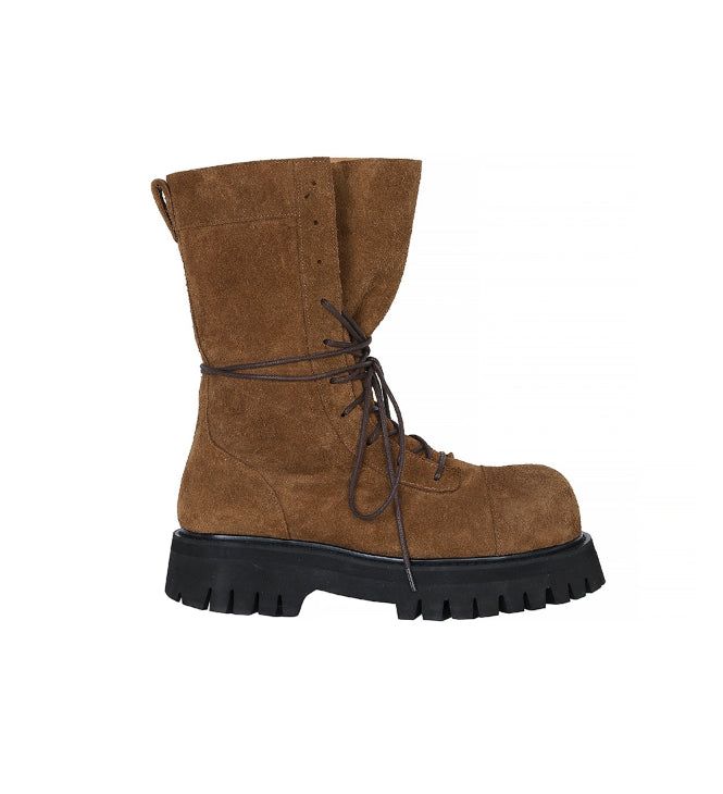 [Handmade/LAN ARCHIVE] Suede Long Desert Boots