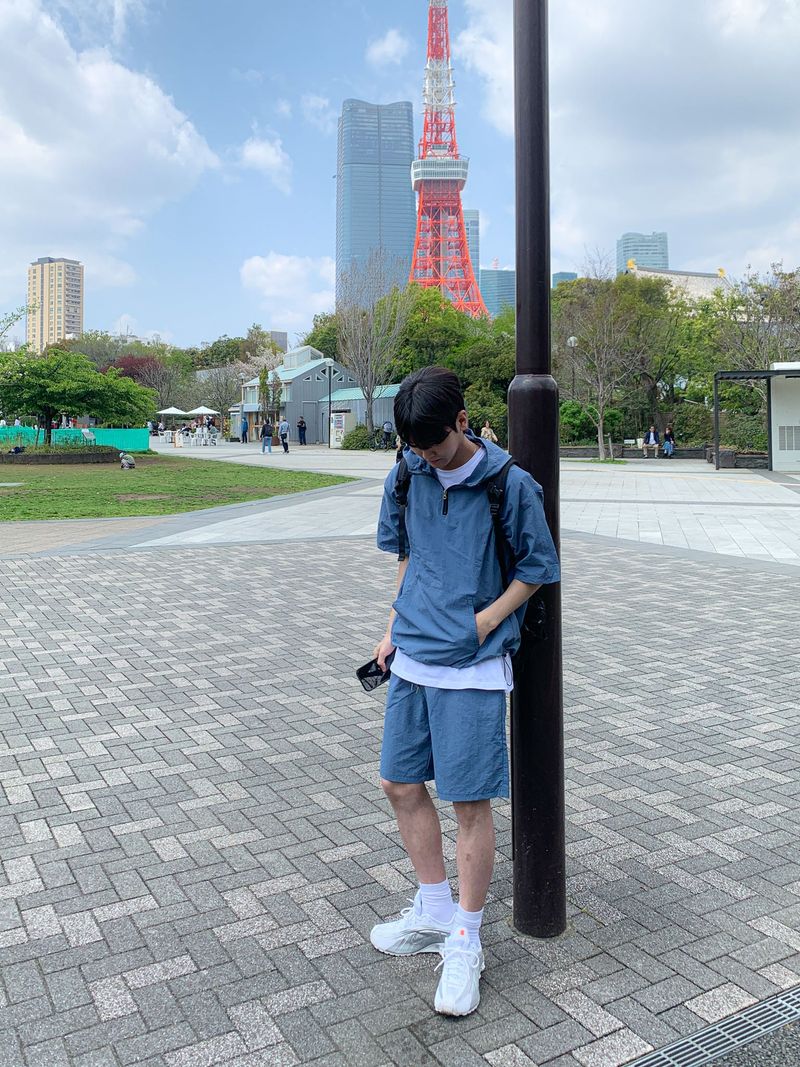 Terry Anorak Nylon Hooded Setup