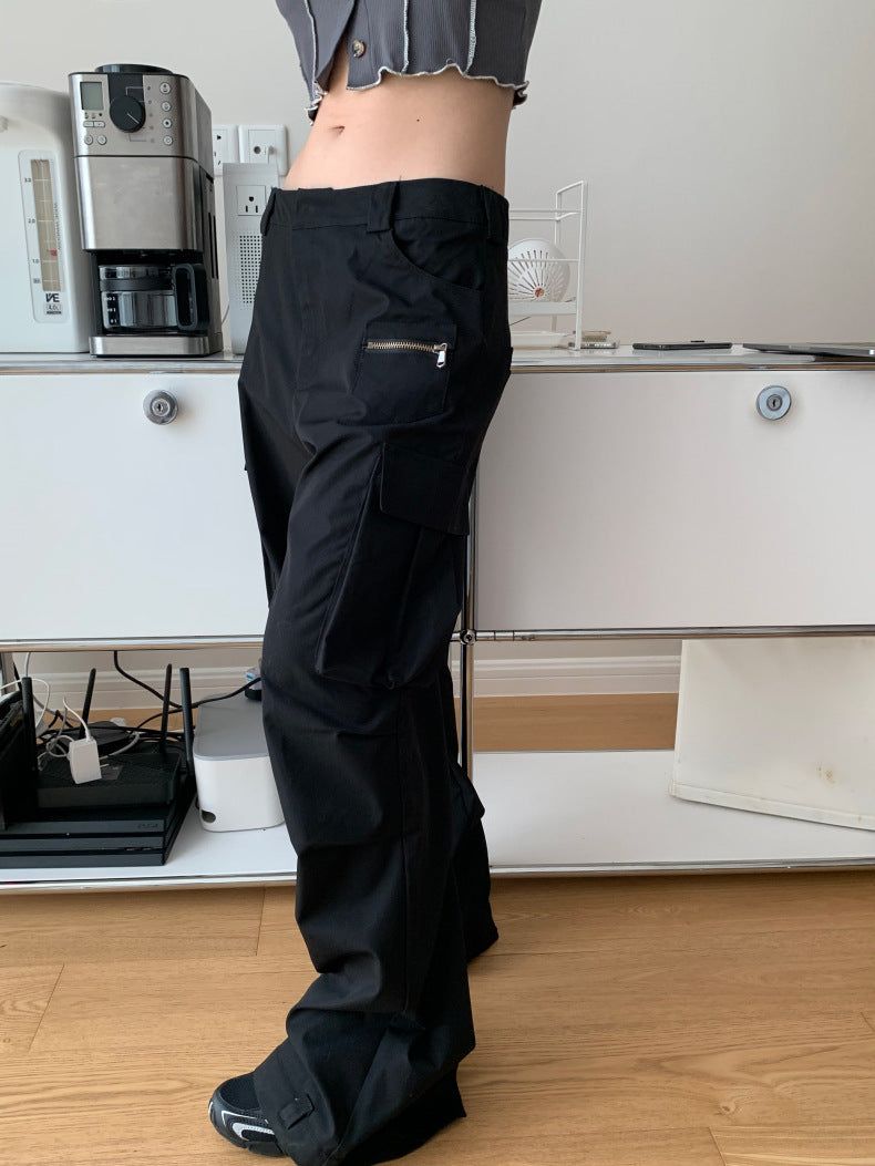 Reality Zipper Wide Cargo Pants