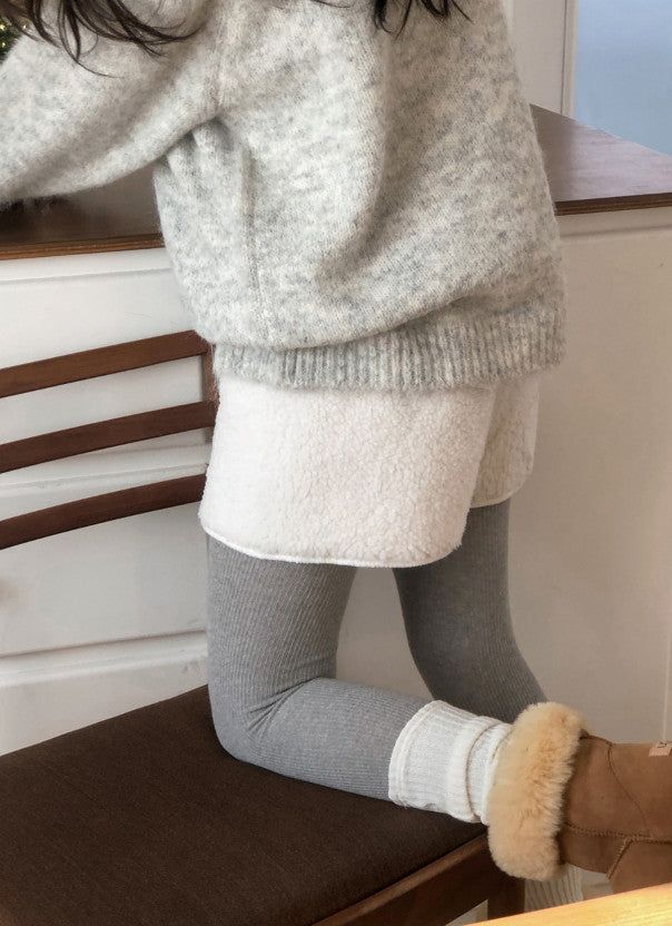 Fluffy Boa Fleece Shorts (3color)