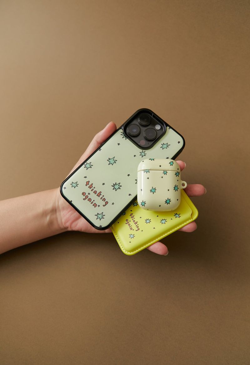 thinking again epoxy phone case