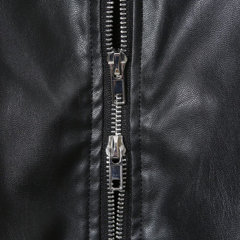 RU23118 Buffing Leather Jacket (2 colors)