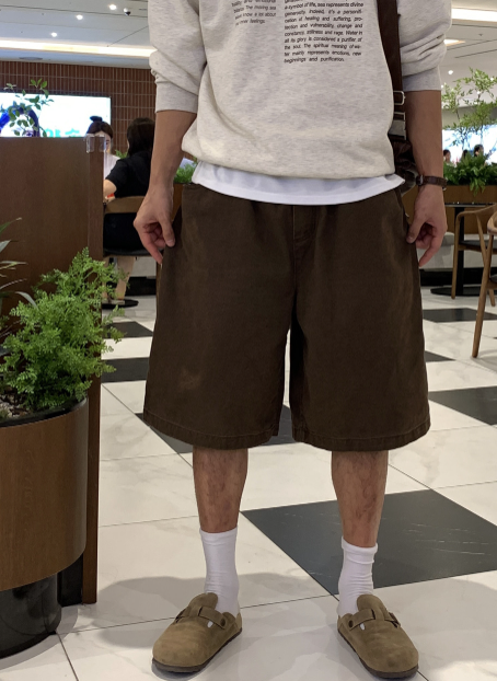 LOOKPLE（ルックプル）の「Hills Basic Carpenter Bermuda Banding Pants（Pants）」