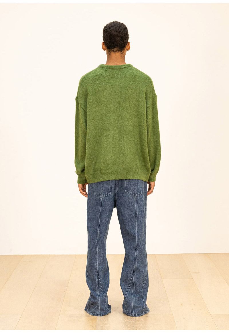WOOL SOFT MOHAIR OVERSIZED KNIT