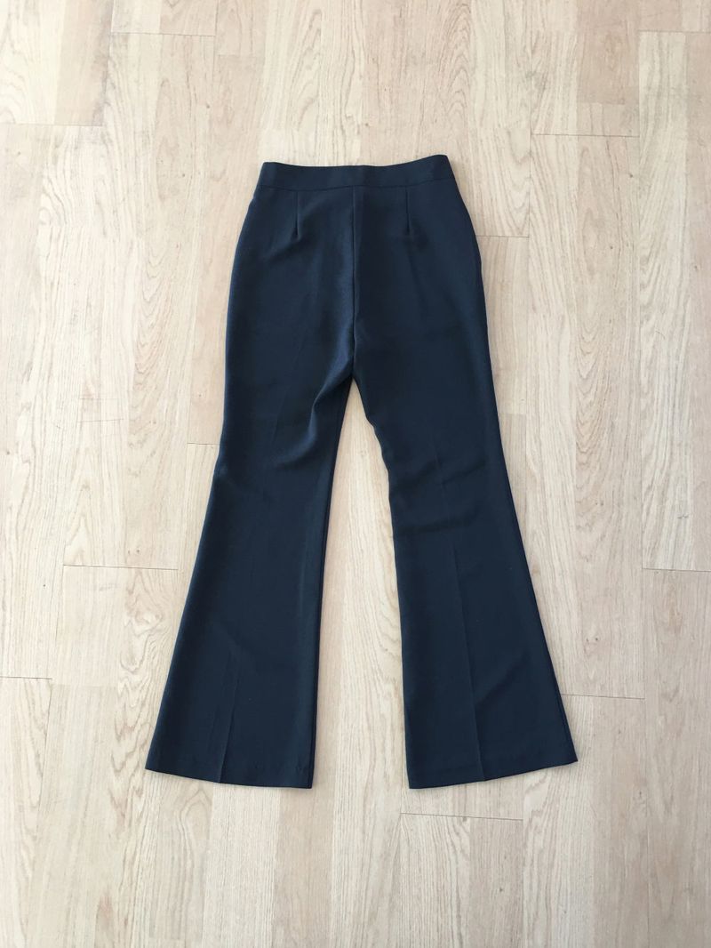 Summer slim bootcut slacks