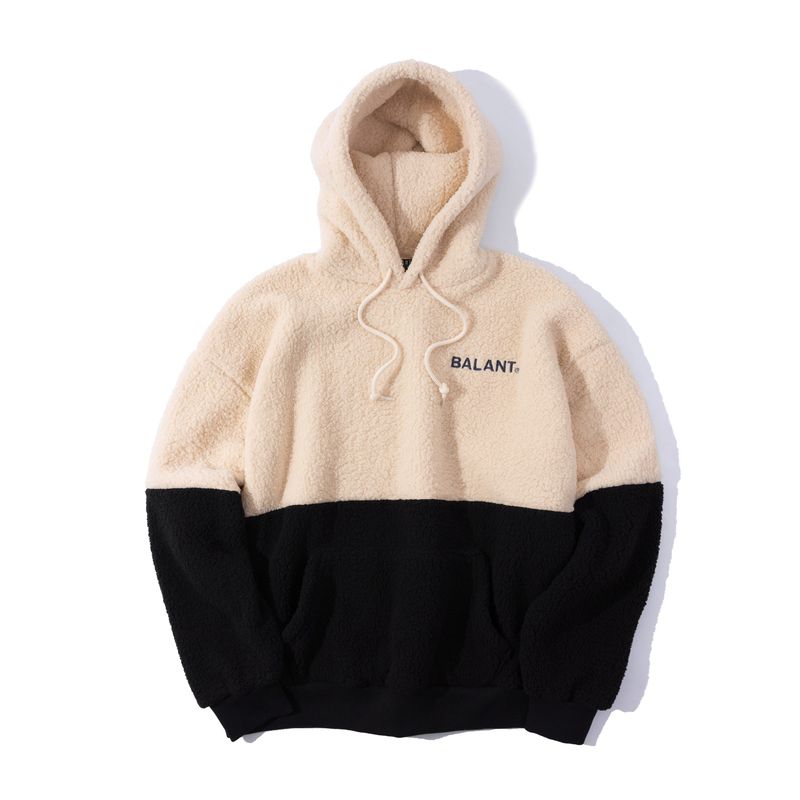 BALANT(バラント)の「Classic Color Block Fleece Hoodie - Cream(Tops)」