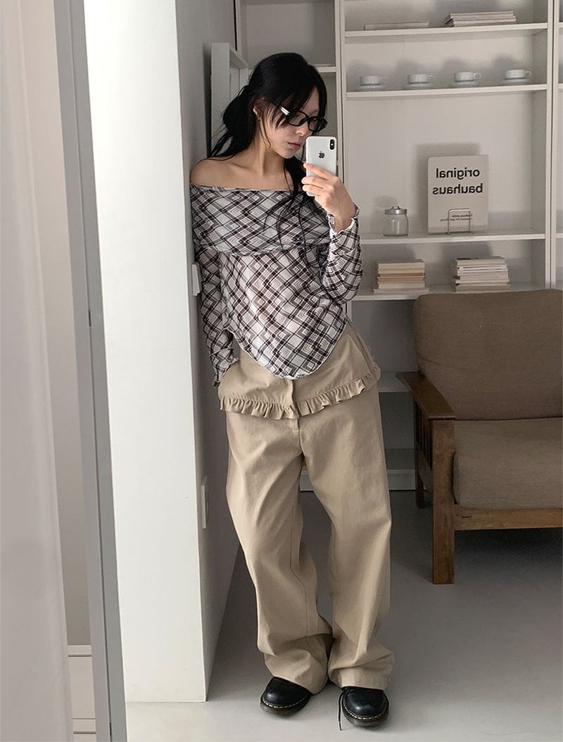FRILL PANTS (2C)