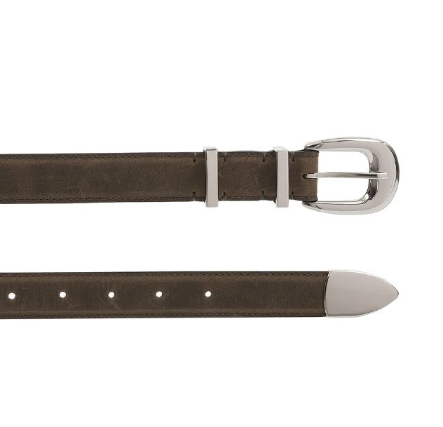 [LANARCH] Aging Crack Leather Belt