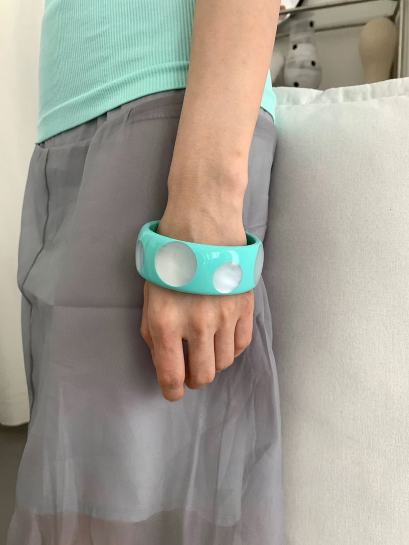 [Influencer]Mint Dot@dOt bangle@bracelet
