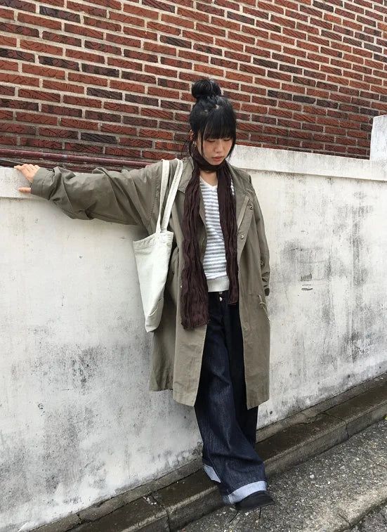 BAON（バオン）の「[unisex] Mores Fishtail Long Field Jacket（Jackets/Outerwear）」