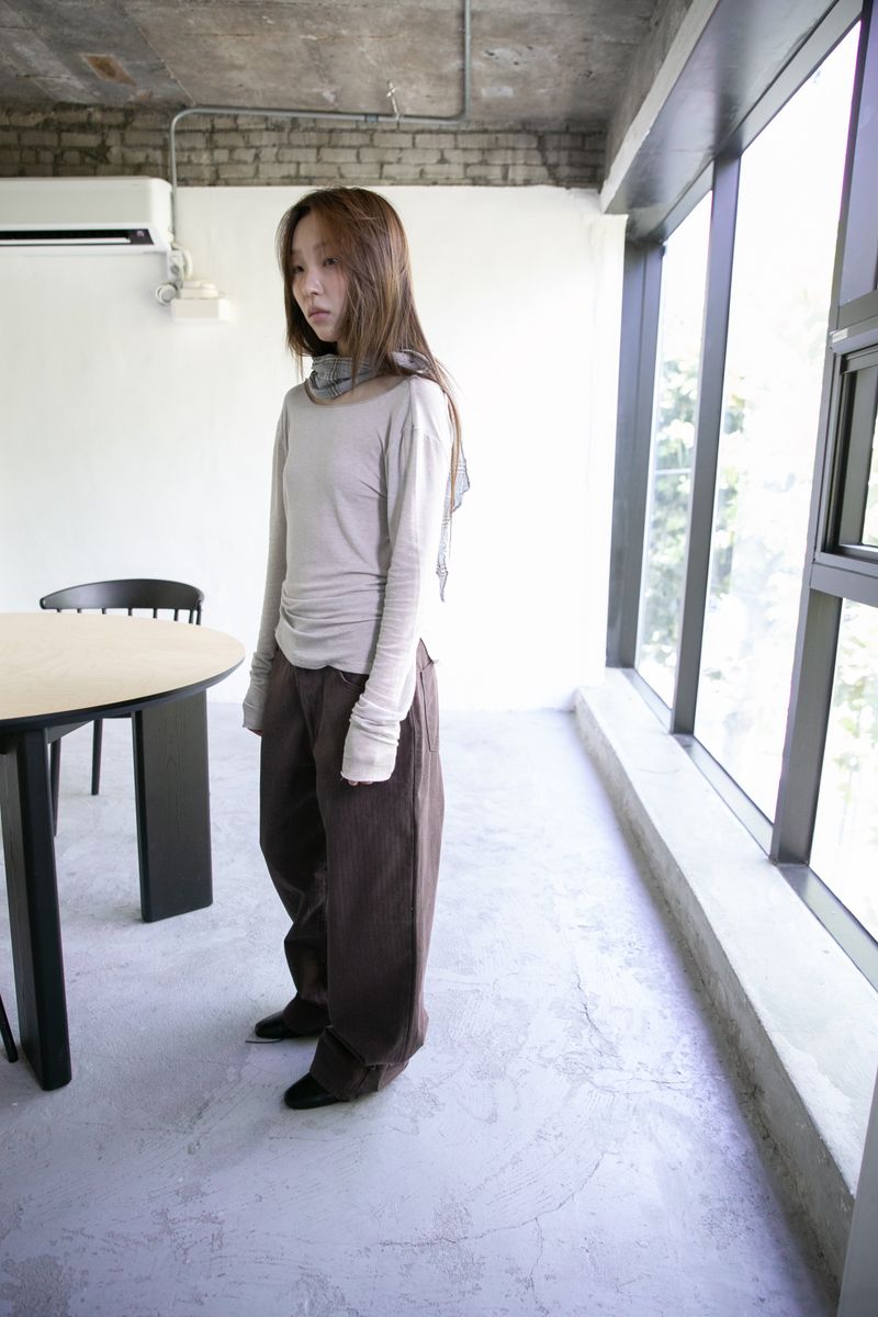 drapping strap slim top(3colors)