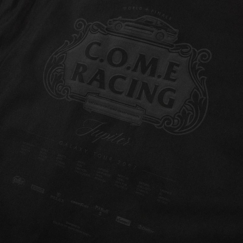 [UNISEX] C.O.M.E Mechanic Short Sleeve Work Jacket (Black)