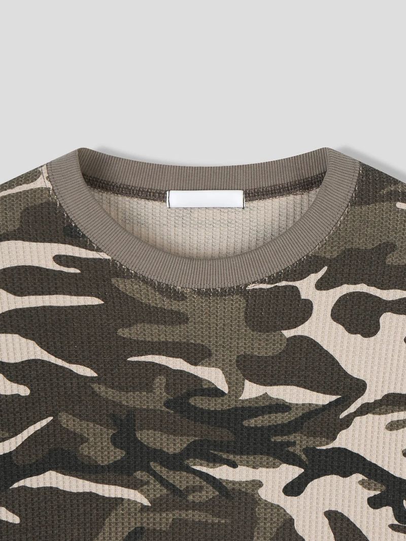 Seen Camo Waffled Longsleeve