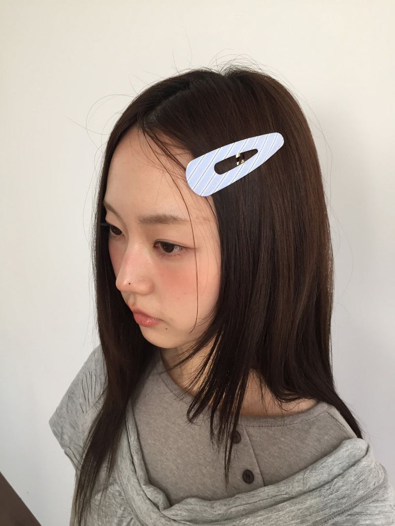 Pinch Stripe Hairpin (4color)
