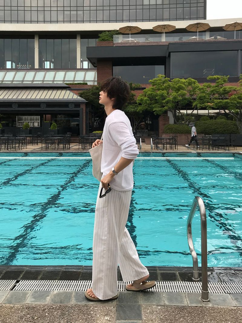 LMN Airy ST Linen Wide Pants (3 colors)
