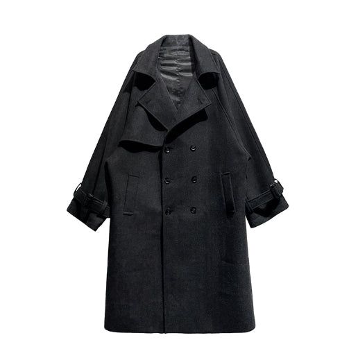 [LAN ARCHIVE] Louis Herringbone Trench Wool Coat
