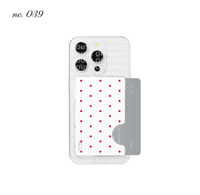DANCE [ no. 039 ~ no. 051 ] Circles Magsafe card pocket