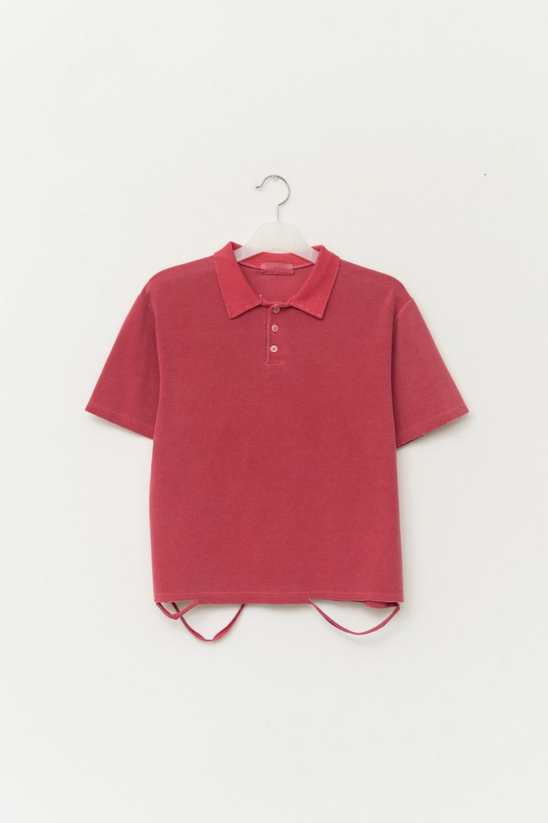 Deni Pigment Collar Top