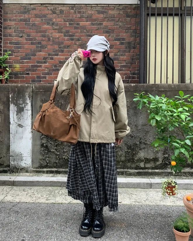 Pino Oversized Short Field Jacket