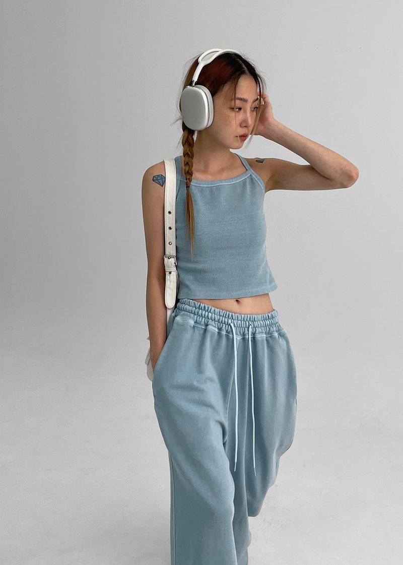 BLACKUP（ブラックアップ）の「[MADE] T-cell SET - Washed Ribbed Tank Top（Tops）」