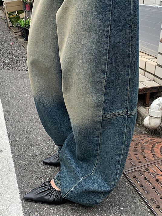 SECTION RIVET BALLOON JEANS (2C)