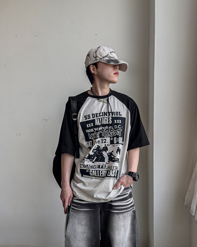 Control Raglan T-Shirts 3C