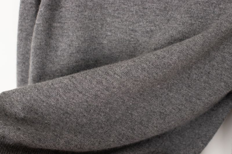 Camel round cardigan (Grey)