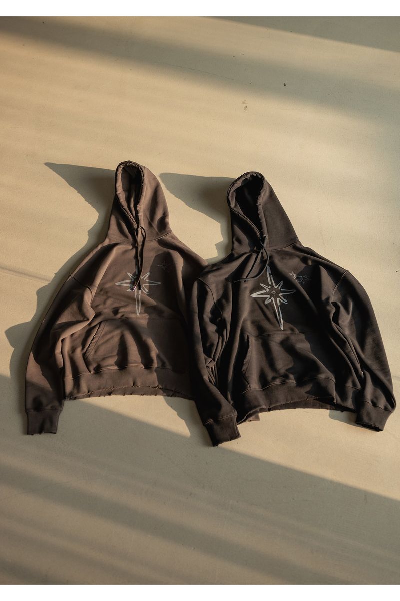 STARLIGHT DESTROYED HOODIE MFHHD002-DC