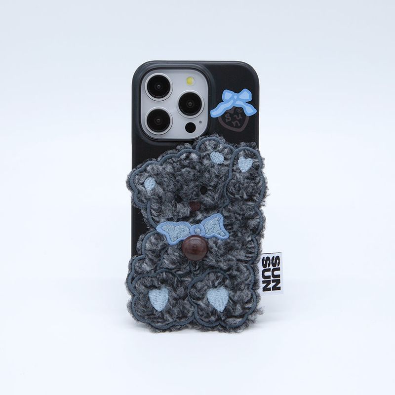 seconduniquename(セカンドユニークネーム)の「SUN CASE PATCH HI BEAR OREO(Smartphone Accessories)」