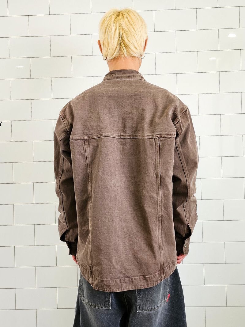VENTIQUE Pigment Work Cotton Jacket 4color
