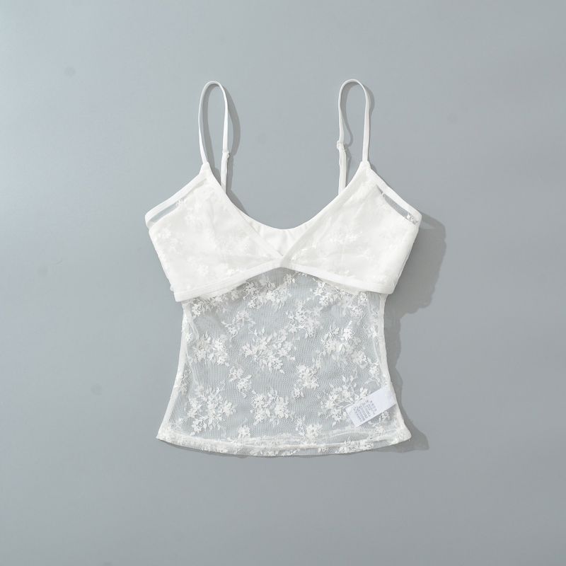 Elody Floral Mesh Sleeveless