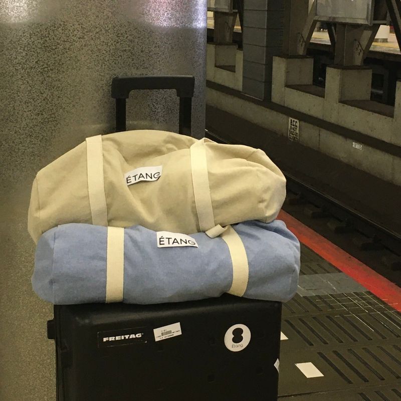 Étang Boston bag | Blue