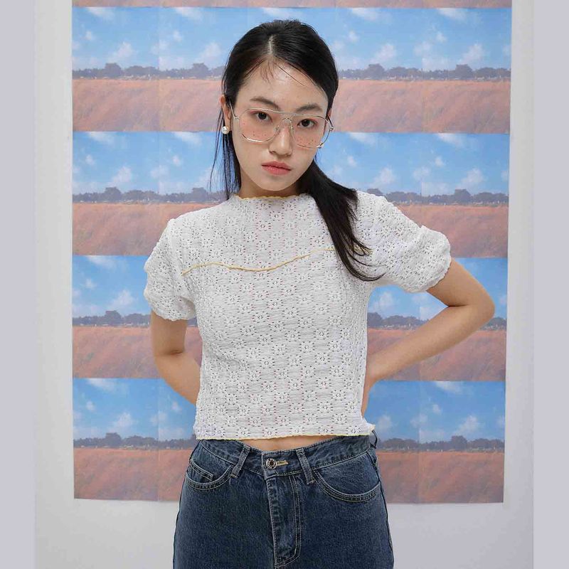 Fetching lace T-shirts