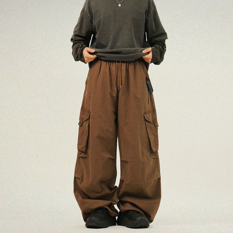 SEMIKAJI(セミカジ)の「NA Side Cargo Parachute Pants(Pants)」