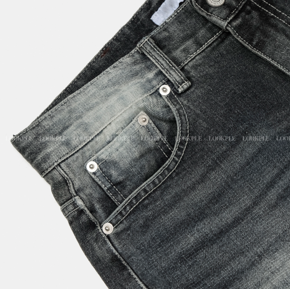 Eden 535 Retro Washed Long Wide Denim