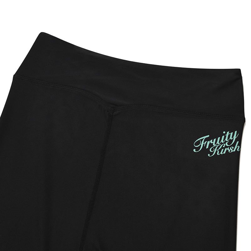 SMALL CHERRY WATER LEGGINGS [BLACK]
