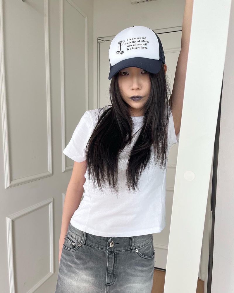 J's ♥self mesh cap