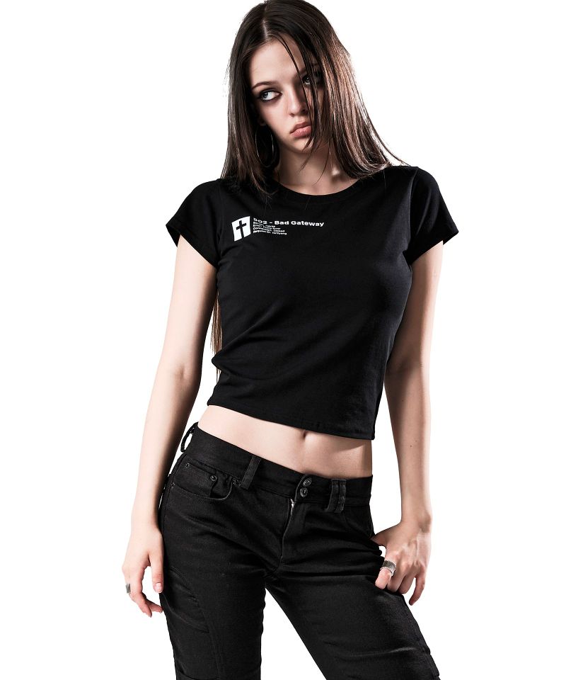 502 ERROR T-SHIRT BLACK