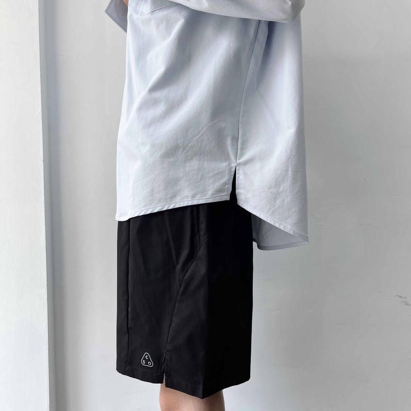 Sharp Silhouette Long-Sleeve Shirt