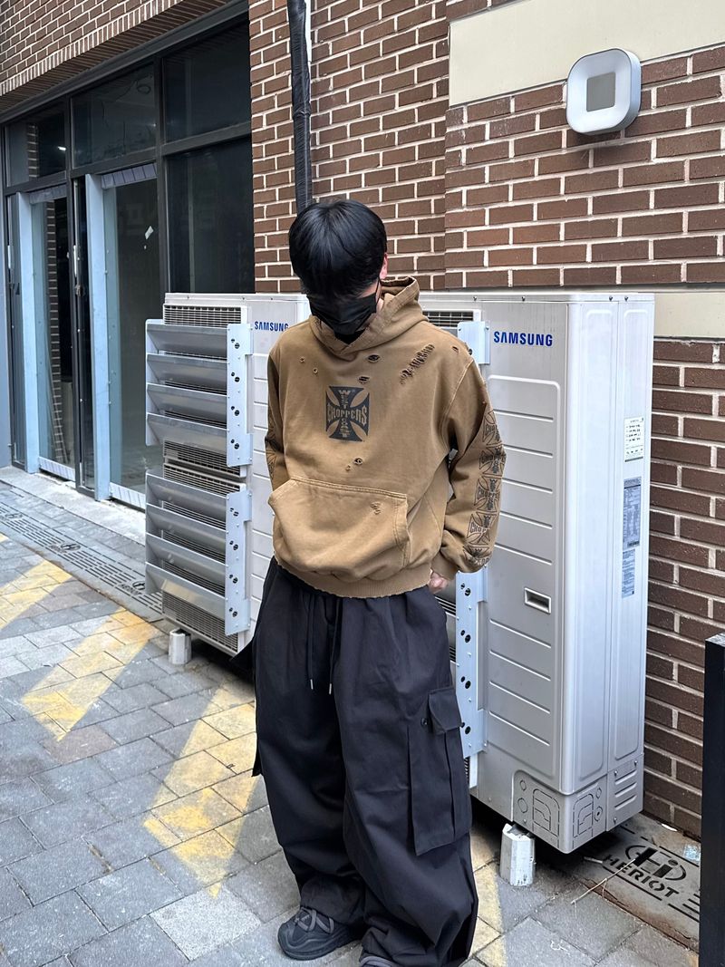 pod cargo cotton pants