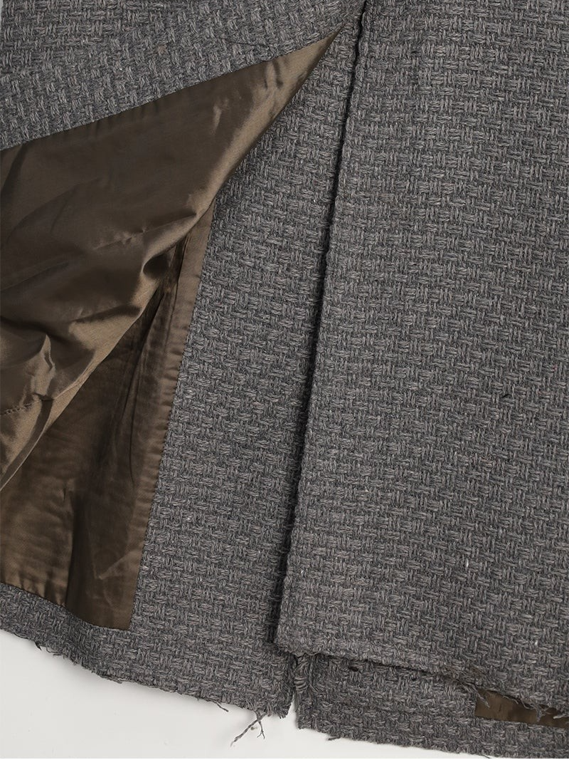 [F/W] Tweed cutting wool coat(2color)