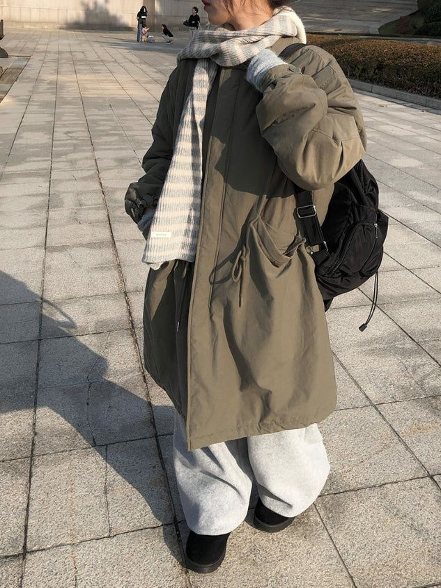 Act Long Padding Bomber Jacket