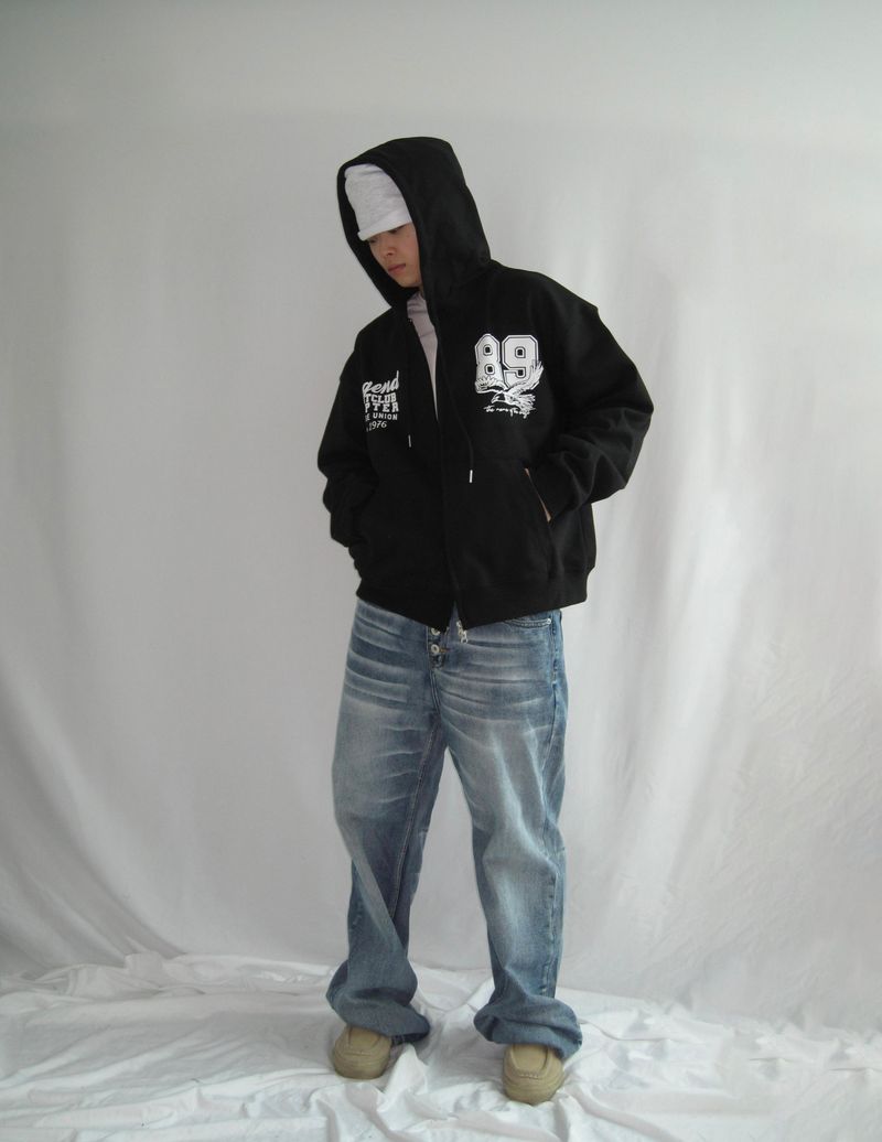 1976 Overfit Hood Zip-Up (3C)