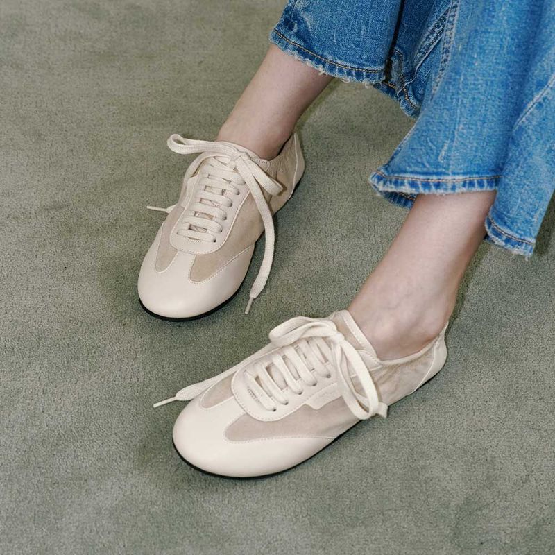 Shirring Snkeakers - 5Color